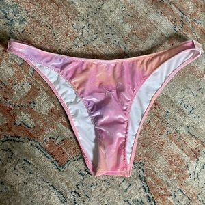 PINK Velvet Bikini Bottoms NEW